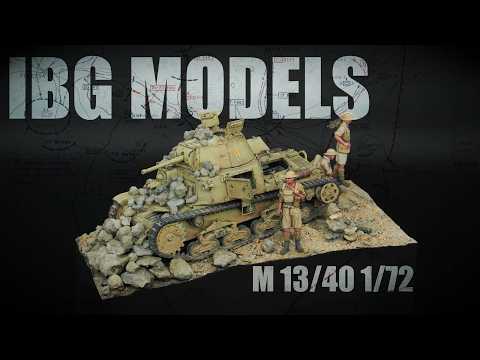 IBG Models M13/40 | 1/72 Full Build and Diorama