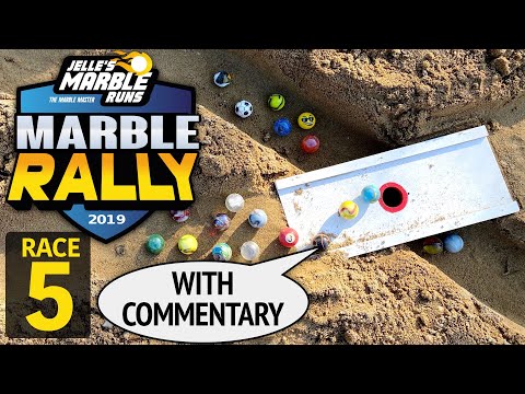 Sand Marble Rally 2019 Race 5 - Jelle’s Marble Runs