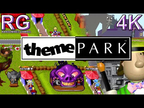 Theme Park - PlayStation 1 - Intro, gameplay & discussion, still worth playing? [4K]