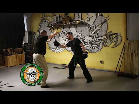 Cudgel Block, Clear and Backhand Strike - Irish Stick Fighting
