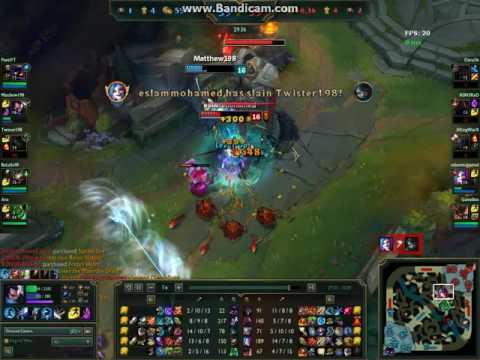 League of Legends Jinx vs yasuo * Akali *Zac