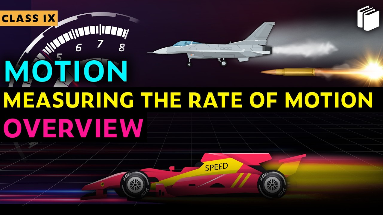 Measuring the Rate of Motion | Chapter 8 | Class 9 | PuStack