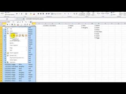 Excel VBA Basics #32 Create Sample Database Almost Instantly
