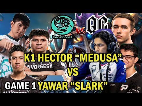 BEASTCOAST VS QUINCY CREW (GAME 1/2) K1 HECTOR (MEDUSA) vs YAWAR (SLARK) BTS Pro Series 3: Americas