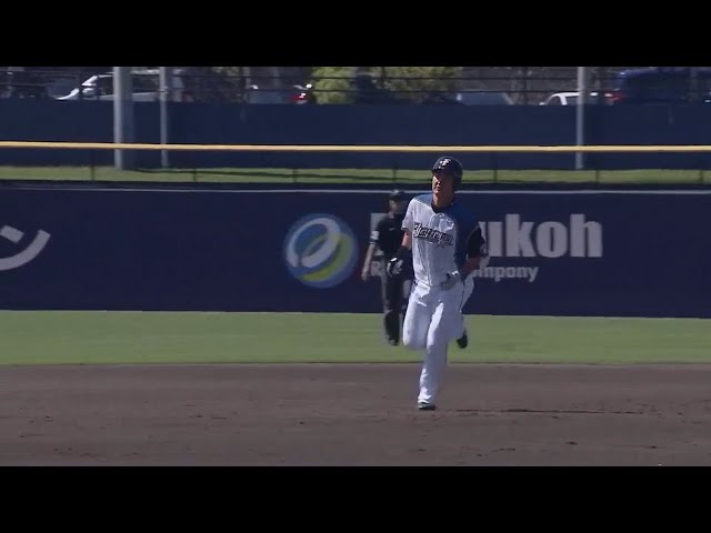 【ファーム】ファイターズ・渡邉 今季第3号の2ランホームラン!! 2018/5/20 F-L(ファーム)