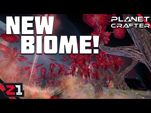 NEW EXPLOSIVES UPDATE And NEW BIOME ?! The Planet Crafter UPDATE