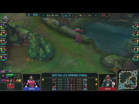G2 Esports vs Unicorns of Love l EU LCS Spring Final Game 3 l G2 vs UOL