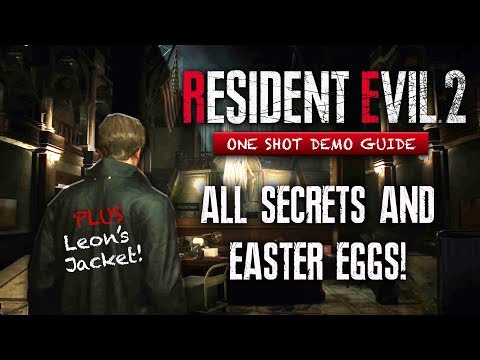 Resident Evil 2 Remake ALL SECRETS & Easter Eggs You May Have Missed Part 1