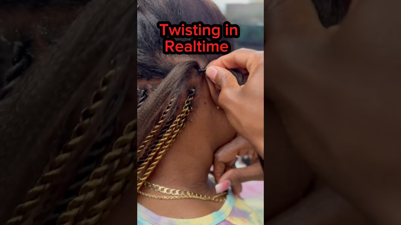 Learn Senegalese Twists | Senegalese Twist tutorial how to make Senegalese Twist | Rope Twist small