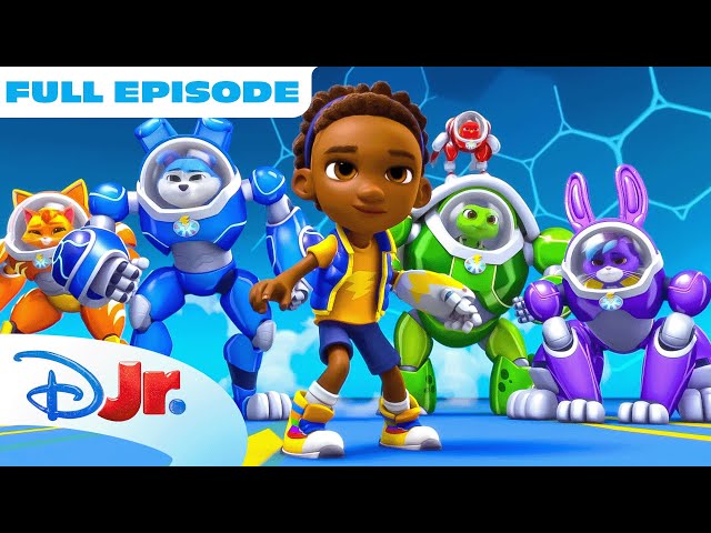 RoboGobo First Full Episode! | NEW SHOW | S1 E1 | Pizza Panic / Crab-Tastrophe! | @disneyjr