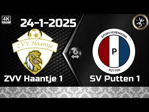ZVV Haantje 1 -  SV Putten 1     (24-1-2025)