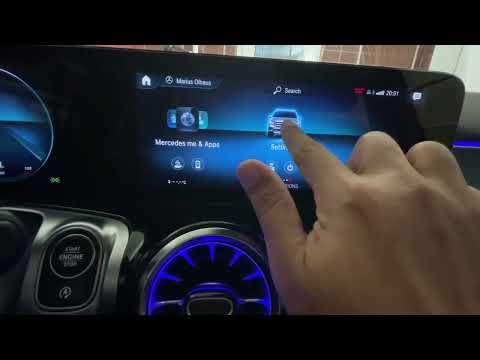 How to Turn On or Off Automatic Folding Mirrors in Mercedes Benz  | How to  Activate Mirrors Folding