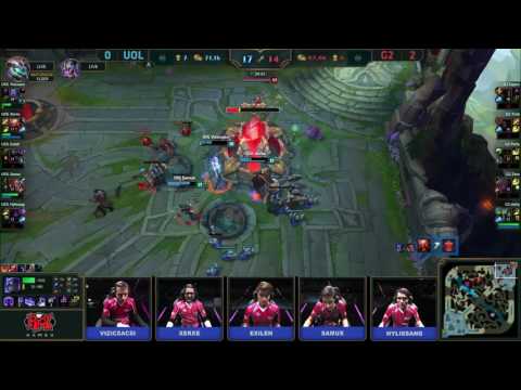 G2 vs THE UNICORNS OF LOVE Highlights   Finals EULCS Spring 2017