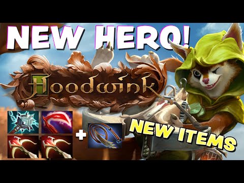 NEW HERO! - HOODWINK IS OP! (+ NEW ITEMS)