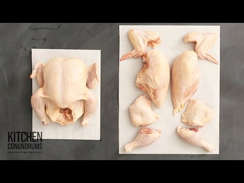 , title : 'How to Cut a Chicken Into 8 Pieces in Under a Minute - Kitchen Conundrums with Thomas Joseph