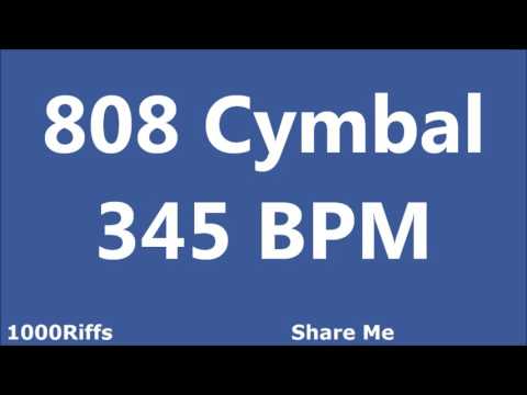 808 Cymbal Metronome : 345 BPM