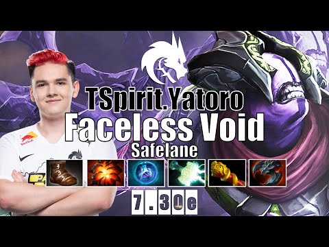 Faceless Void Safelane | TSpirit.Yatoro | YATORO GOD NO MERCY 17 KILLS | 7.30e Gameplay Highlights