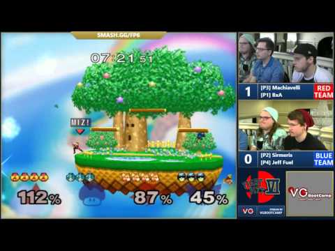 FPVI Doubles - Maciavelli & BxA Vs. Siermeris & Jeff Fuel - SSBM Pools LQ - Smash Melee