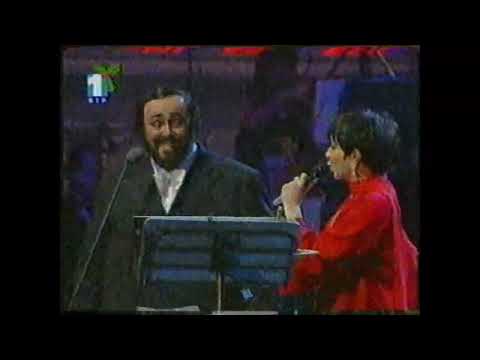 Liza Minnelli & Luziano Pavarotti im Duett , New York,New York