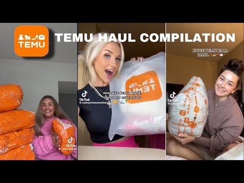 HUGE TEMU HAUL TIKTOK COMPILATION