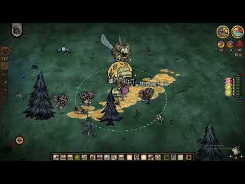 New WX-78 ARMY vs Bee queen