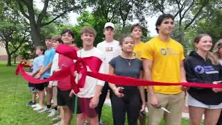 Aerial View of Faith, Fellowship, and Service | Marko Niketić Foundation 5K Walk/Run