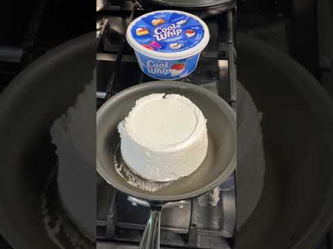 Why Does Cool Whip Turn Yellow ( YUCK ) #Shorts