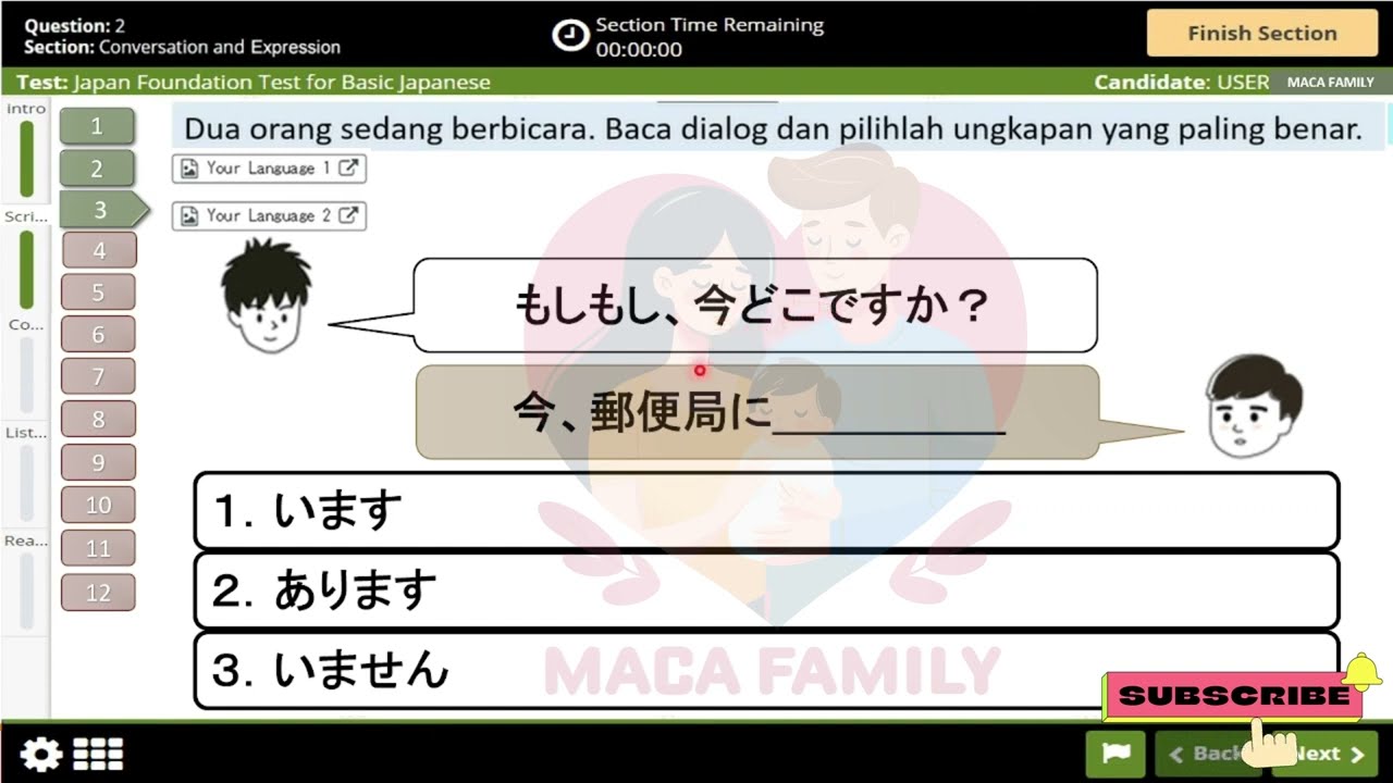 PENJELASAN SOAL JFT BASIC A2 SOAL EXPRESI #kagi