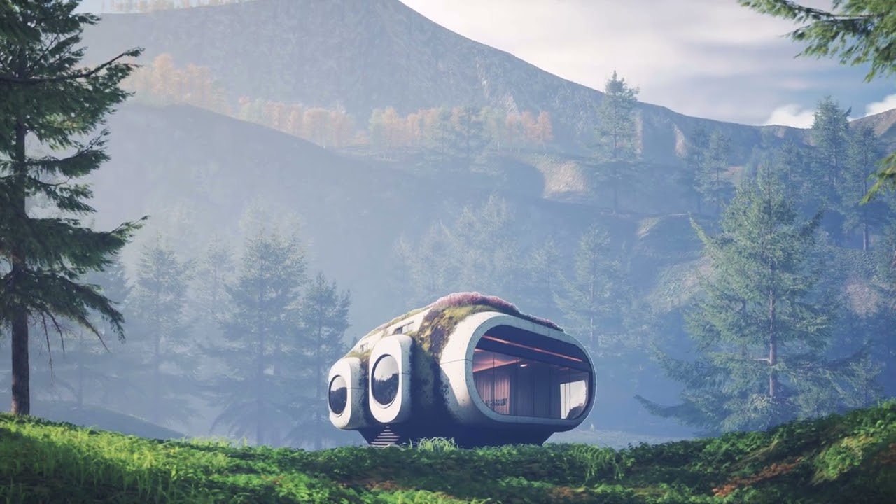 Futuristic House Ovular v1