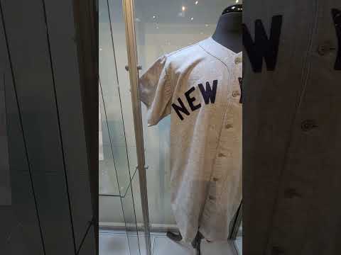1947 Joe Dimaggio World Series Game Five Worn & Signed New York Yankees Jersey