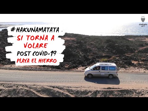 Si torna a VOLARE con il drone! [Playa EL HIERRO] #Hakunamatata Fuerteventura