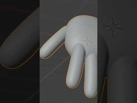 Here's how to sculpt hands in #blender #tutorial #sculpting