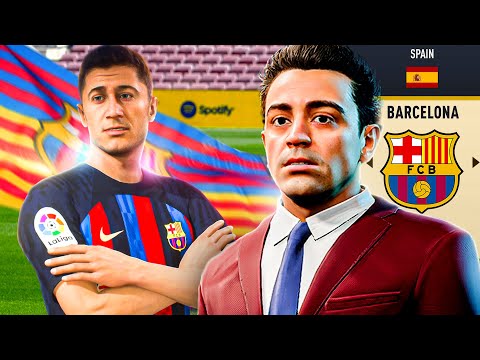 FIFA 23 Barcelona Career Mode EP1...
