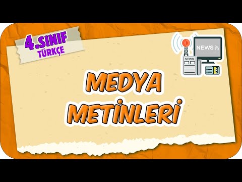 Medya Metinleri 📙 4.Sınıf Türkçe #2025