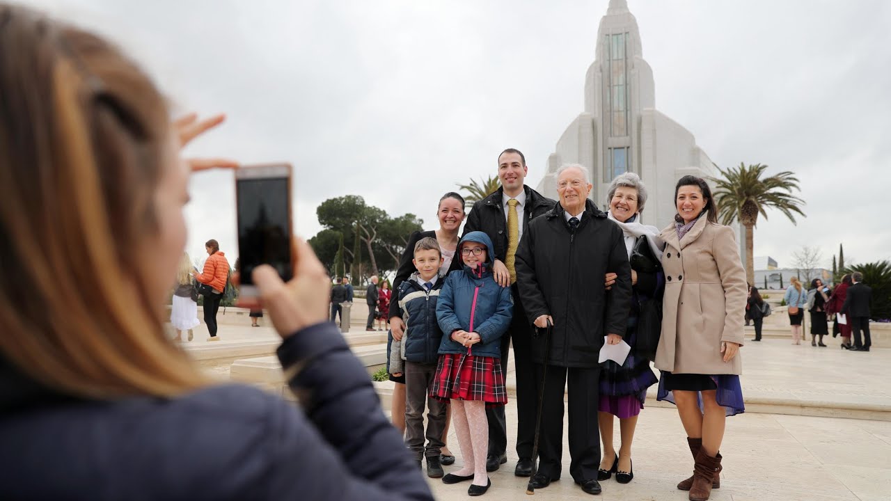 The Rome Italy Temple Is Dedicated