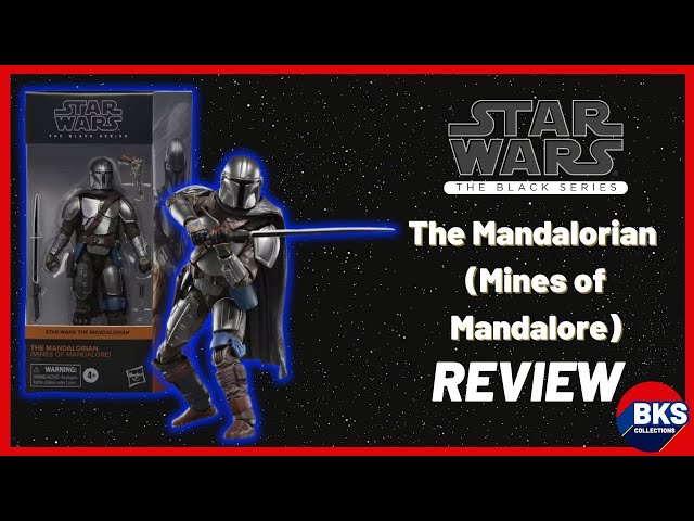 Vídeo relacionado con Star Wars The Black Series, Figura de colección The Mandalorian (Mines of Mandalore) de 15 cm, The Mandalorian, a Partir de 4 años