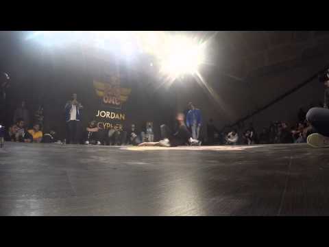 Bboy Drifty vs Bboy Mod (Redbull BC1 Jordan cypher 2015)
