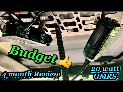 Budget, db20 GMRS early review, for Jeep coms use
