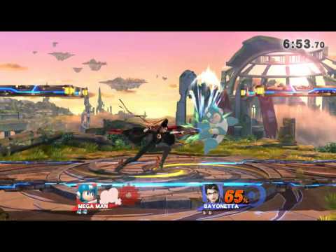Parallax (Mega Man) vs w00tkins(Bayonetta) 1