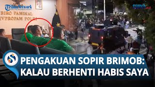 PENGAKUAN Sopir Mobil Rantis Brimob Lindas Ojol hingga Tewas: Kalau Berhenti Saya Bakal Dihabisi
