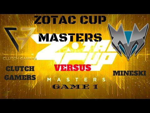 ZOTAC CUP MASTERS | Clutch Gamers vs. Mineski - Game 1 | Semi-finals - HIGHLIGHTS!