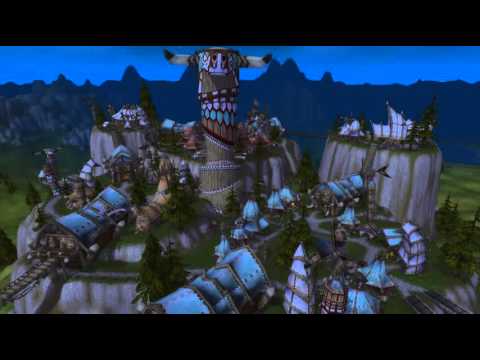 Relaxing World of Warcraft scenery - Thunderbluff