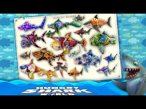 Hungry Shark World - GAYA SHARK UNLOCKED & ALL SHARKS UNLOCKED 2023