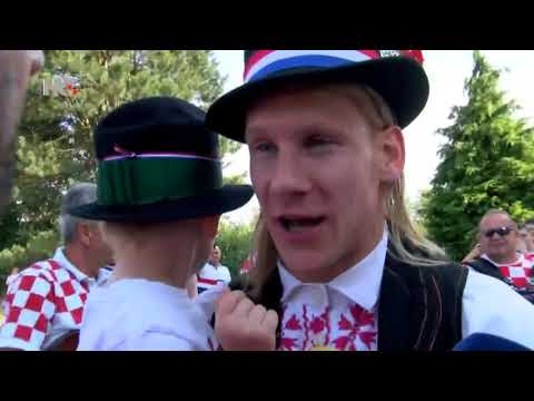 Miholjčani dočekali Domagoja Vidu