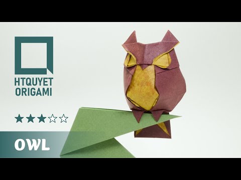 Origami Owl - Chim cú mèo (Hoang Tien Quyet)