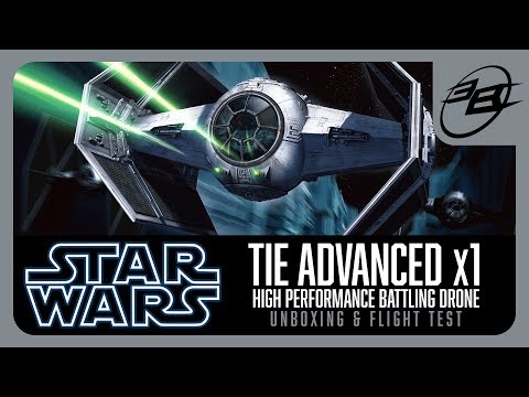 Tie Advanced X1 High Performance Battling Drone (Unboxing & Flight Test)