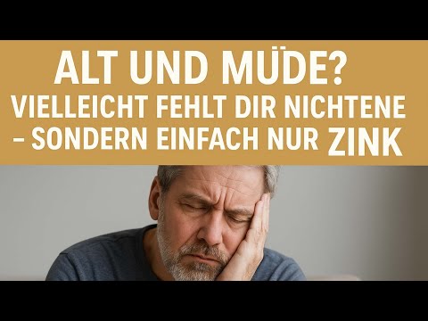 Zinc deficiency in old age: When the immune system goes on vacation, but nobody tells you