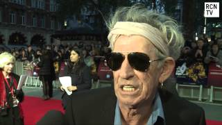 Rolling Stones Keith Richards Interview - Crossfire Hurricane  World Premiere