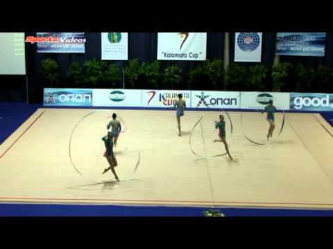 ISRAEL ENSEMBLE GROUP KALAMATA CUP 2011 3 RIBBONS 2 HOOPS.mp4