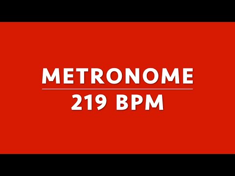 219 BPM  -  moonlight metronome